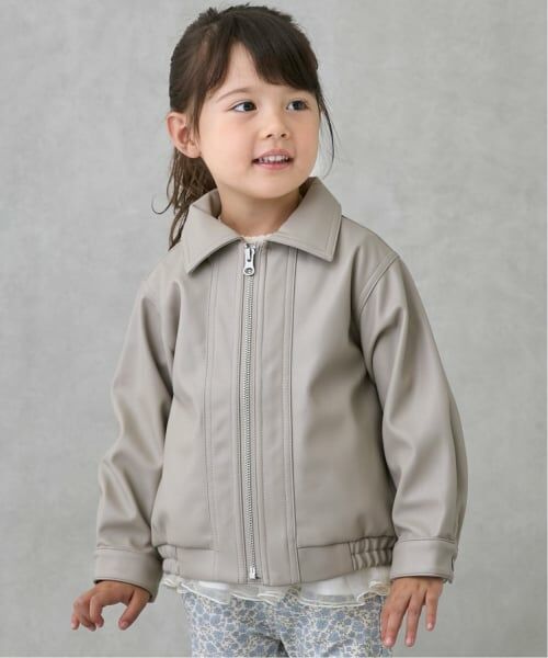 petit main / プティマイン ブルゾン | 【リンク】合皮ジャケット | 詳細1