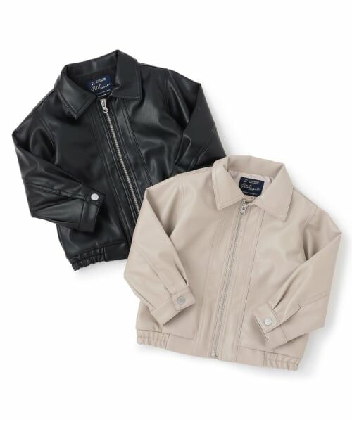 petit main / プティマイン ブルゾン | 【リンク】合皮ジャケット | 詳細14