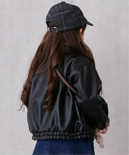 petit main / プティマイン ブルゾン | 【リンク】合皮ジャケット | 詳細4