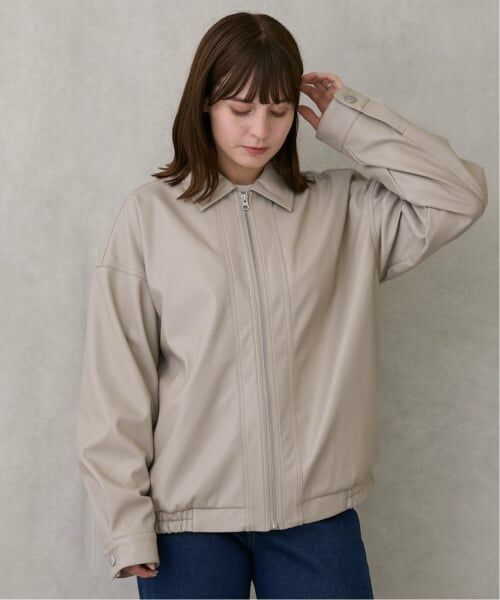 petit main / プティマイン ブルゾン | 【リンク】合皮ジャケット | 詳細6
