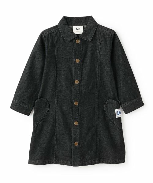 petit main / プティマイン ミニ丈・ひざ丈ワンピース | 【Lee】デニムワンピース | 詳細4