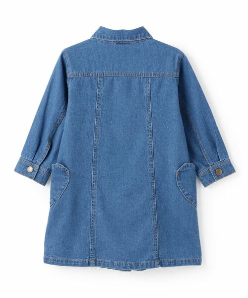 petit main / プティマイン ミニ丈・ひざ丈ワンピース | 【Lee】デニムワンピース | 詳細5