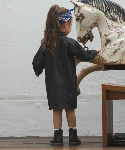 petit main / プティマイン ミニ丈・ひざ丈ワンピース | 【Lee】デニムワンピース | 詳細13