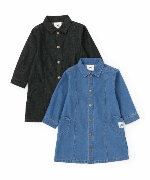 petit main / プティマイン ミニ丈・ひざ丈ワンピース | 【Lee】デニムワンピース | 詳細23