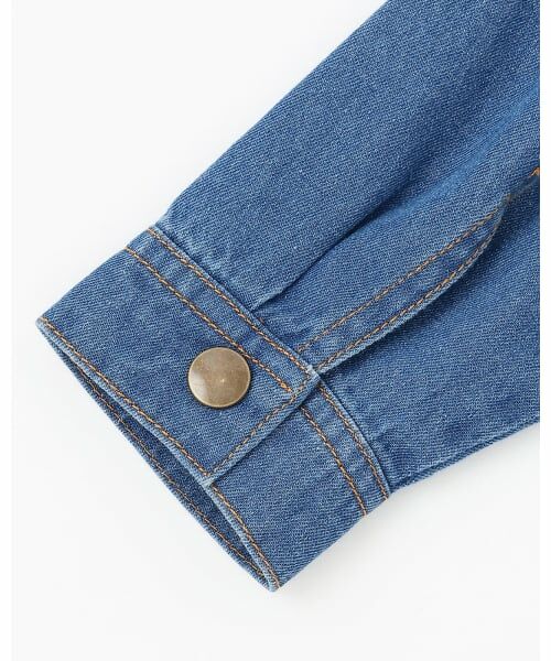 petit main / プティマイン ミニ丈・ひざ丈ワンピース | 【Lee】デニムワンピース | 詳細19