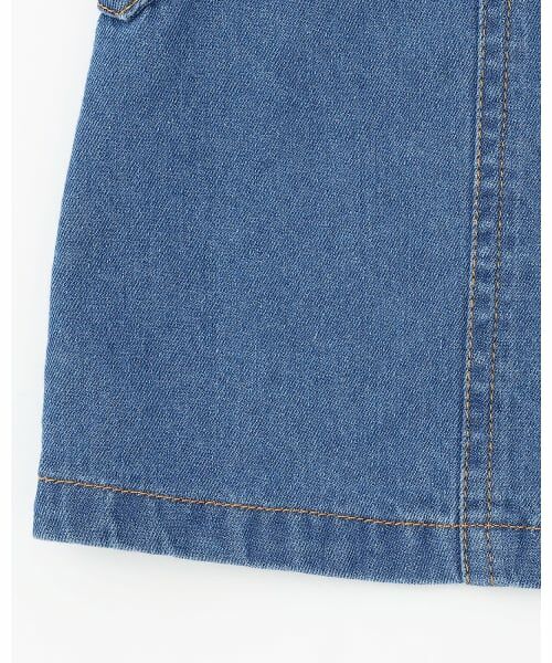 petit main / プティマイン ミニ丈・ひざ丈ワンピース | 【Lee】デニムワンピース | 詳細20