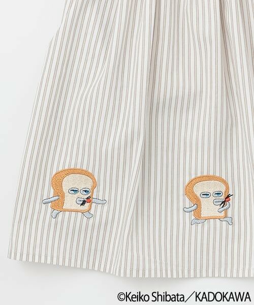 petit main / プティマイン ミニ丈・ひざ丈ワンピース | 【パンどろぼう】ドッキングワンピース | 詳細7