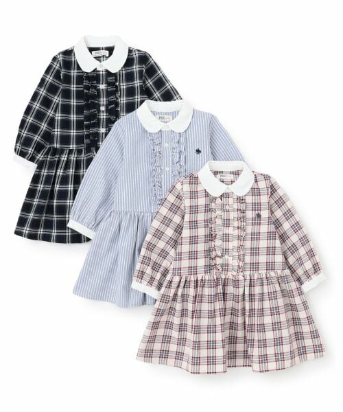 petit main / プティマイン ミニ丈・ひざ丈ワンピース | 【POLO BCS】シャツワンピース | 詳細15