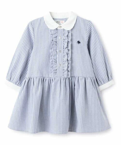 petit main / プティマイン ミニ丈・ひざ丈ワンピース | 【POLO BCS】シャツワンピース | 詳細6