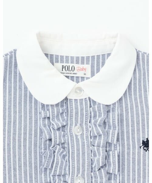 petit main / プティマイン ミニ丈・ひざ丈ワンピース | 【POLO BCS】シャツワンピース | 詳細8