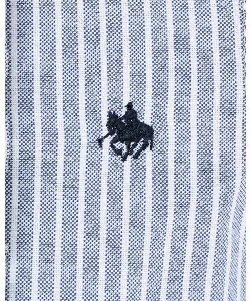 petit main / プティマイン ミニ丈・ひざ丈ワンピース | 【POLO BCS】シャツワンピース | 詳細9