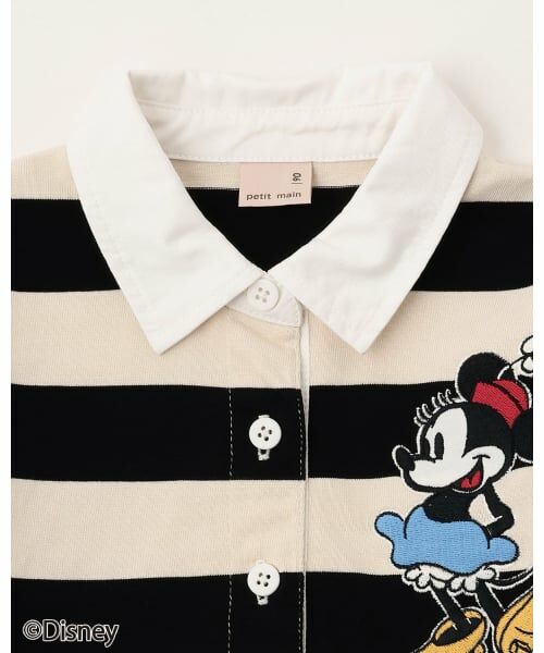 petit main / プティマイン ミニ丈・ひざ丈ワンピース | 【Disney】【リンク】ラガー長袖ワンピース | 詳細6