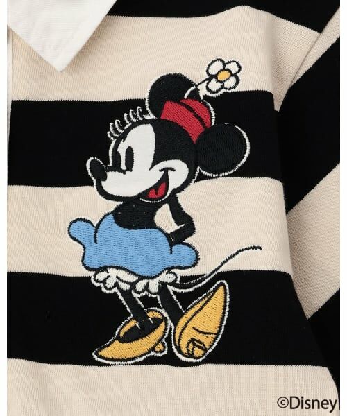 petit main / プティマイン ミニ丈・ひざ丈ワンピース | 【Disney】【リンク】ラガー長袖ワンピース | 詳細7