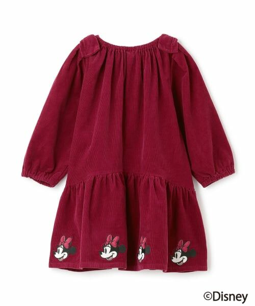 petit main / プティマイン ミニ丈・ひざ丈ワンピース | 【Disney】コーデュロイワンピース | 詳細5