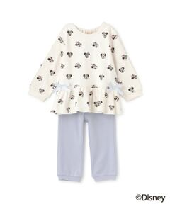 petit main / プティマイン ルームウェア | 【Disney】ペプラム長袖パジャマ