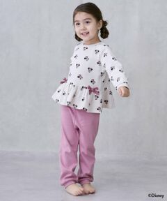 petit main / プティマイン ルームウェア | 【Disney】ペプラム長袖パジャマ