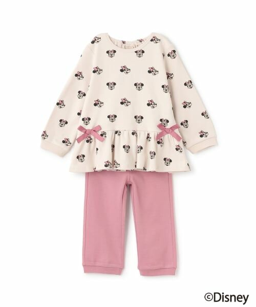 petit main / プティマイン ルームウェア | 【Disney】ペプラム長袖パジャマ | 詳細3