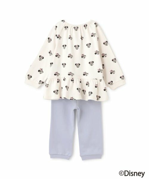 petit main / プティマイン ルームウェア | 【Disney】ペプラム長袖パジャマ | 詳細4