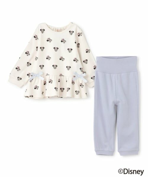 petit main / プティマイン ルームウェア | 【Disney】ペプラム長袖パジャマ | 詳細5