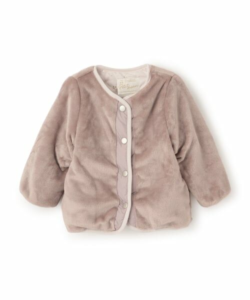 petit main / プティマイン ブルゾン | 【リンク】箔プリントリバーシブルジャケット | 詳細15