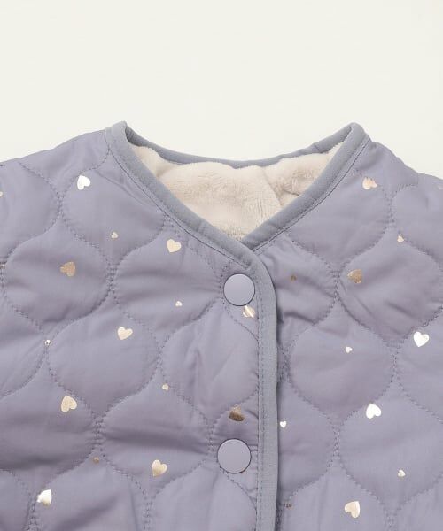 petit main / プティマイン ブルゾン | 【リンク】箔プリントリバーシブルジャケット | 詳細18