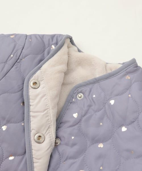 petit main / プティマイン ブルゾン | 【リンク】箔プリントリバーシブルジャケット | 詳細19