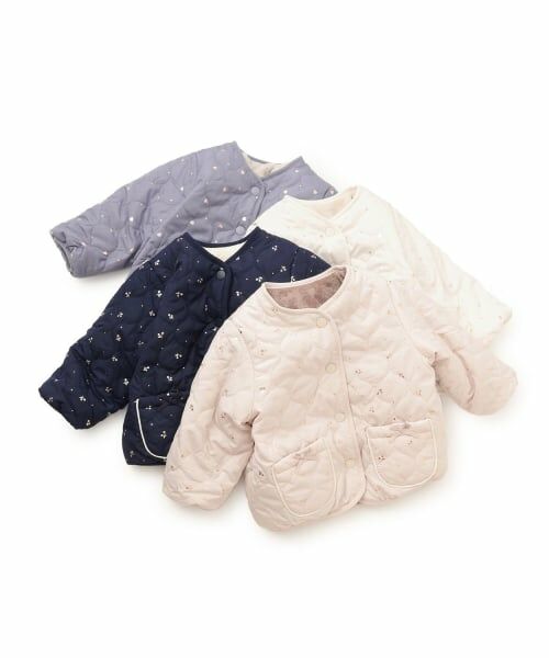 petit main / プティマイン ブルゾン | 【リンク】箔プリントリバーシブルジャケット | 詳細27