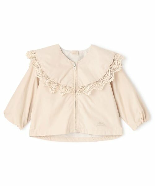 petit main / プティマイン ブルゾン | フリルウィンブレ | 詳細3