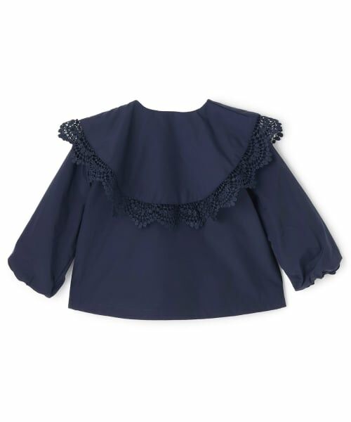 petit main / プティマイン ブルゾン | フリルウィンブレ | 詳細4