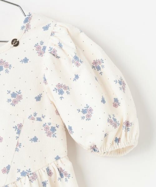 petit main / プティマイン ミニ丈・ひざ丈ワンピース | 【リンク】袖パフワンピース | 詳細11