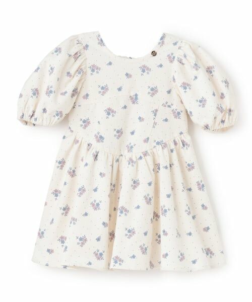 petit main / プティマイン ミニ丈・ひざ丈ワンピース | 【リンク】袖パフワンピース | 詳細6