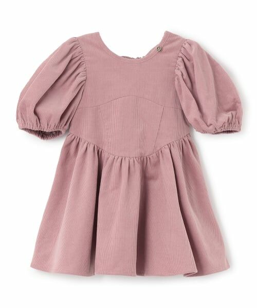 petit main / プティマイン ミニ丈・ひざ丈ワンピース | 【リンク】袖パフワンピース | 詳細7