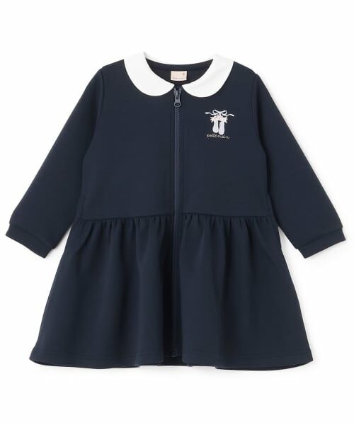 petit main / プティマイン ミニ丈・ひざ丈ワンピース | 【バレエ】前あき衿ワンピース | 詳細5