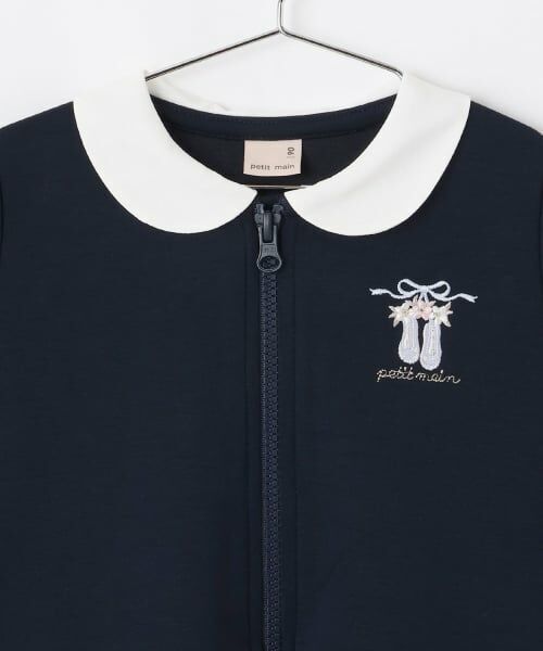 petit main / プティマイン ミニ丈・ひざ丈ワンピース | 【バレエ】前あき衿ワンピース | 詳細9