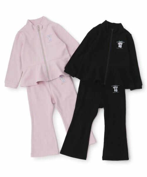 petit main / プティマイン スウェット | 【バレエ】ペプラムジップアップパンツSET | 詳細12