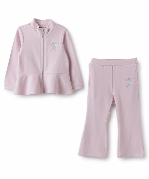 petit main / プティマイン スウェット | 【バレエ】ペプラムジップアップパンツSET | 詳細3