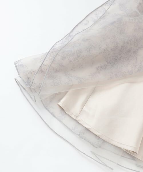 petit main / プティマイン ミニ丈・ひざ丈ワンピース | 【リンク】フレアチュールワンピース | 詳細10