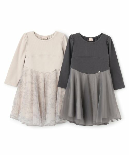 petit main / プティマイン ミニ丈・ひざ丈ワンピース | 【リンク】フレアチュールワンピース | 詳細12