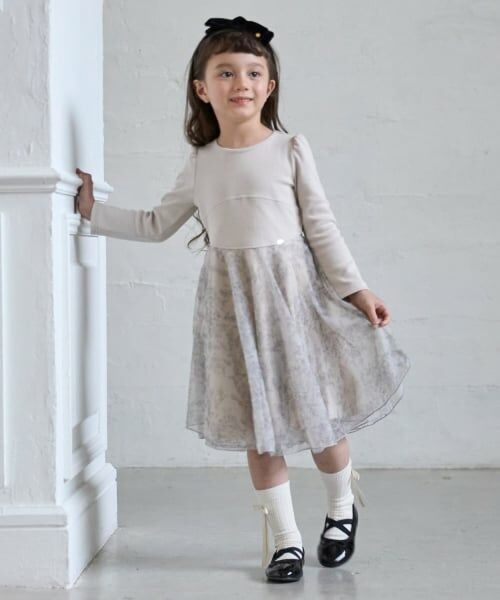 petit main / プティマイン ミニ丈・ひざ丈ワンピース | 【リンク】フレアチュールワンピース | 詳細2