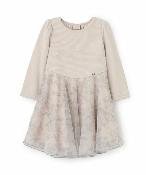 petit main / プティマイン ミニ丈・ひざ丈ワンピース | 【リンク】フレアチュールワンピース | 詳細5