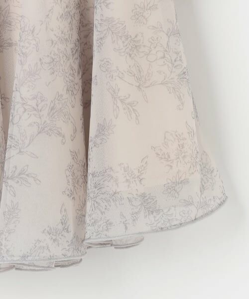 petit main / プティマイン ミニ丈・ひざ丈ワンピース | 【リンク】フレアチュールワンピース | 詳細9