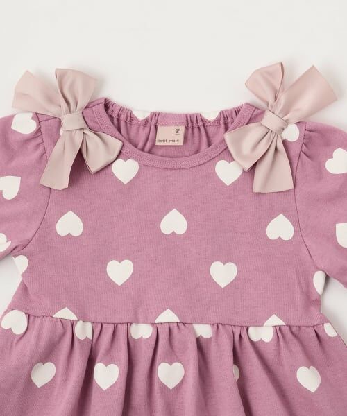 petit main / プティマイン ミニ丈・ひざ丈ワンピース | 【GOODPRICE】柄リボンカットワンピース | 詳細6