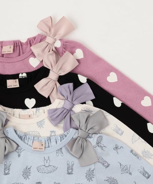 petit main / プティマイン ミニ丈・ひざ丈ワンピース | 【GOODPRICE】柄リボンカットワンピース | 詳細7