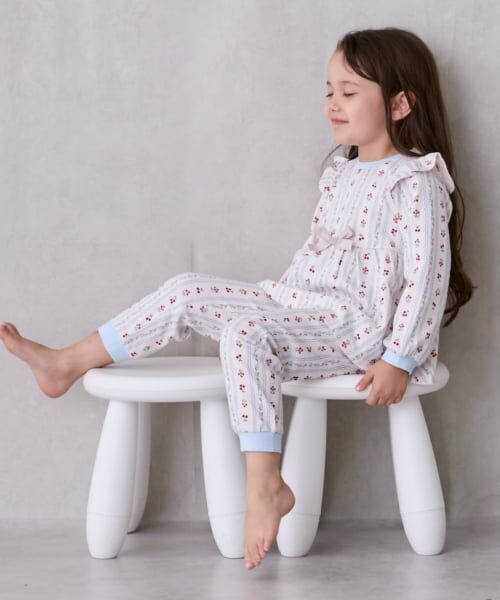petit main / プティマイン ルームウェア | GIRLSアソート柄パジャマ | 詳細1