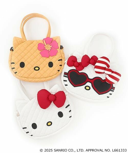 petit main / プティマイン ショルダーバッグ | 【サンリオキャラクターズ】ハローキティお顔2wayバッグ | 詳細10