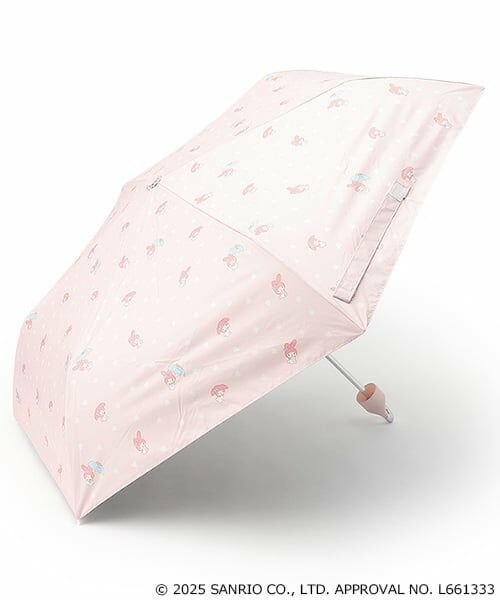 petit main / プティマイン 傘 | 【サンリオキャラクターズ】晴雨兼用折りたたみ傘（ライト ピンク）