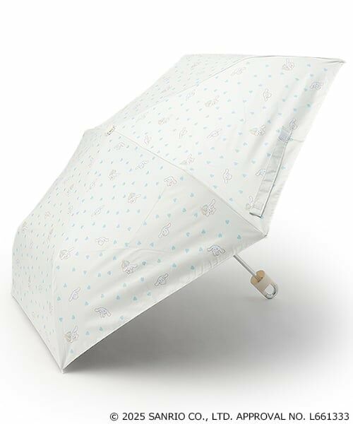 petit main / プティマイン 傘 | 【サンリオキャラクターズ】晴雨兼用折りたたみ傘（ライト ブルー）