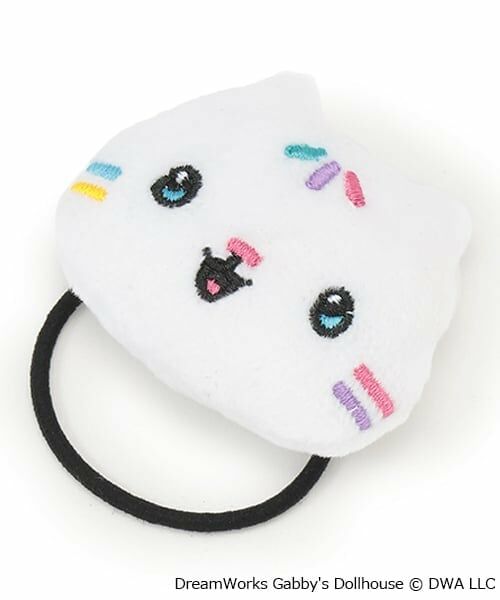 petit main / プティマイン ヘアゴム・シュシュ | 【ギャビー】フェイスヘアゴム（オフ ホワイト）