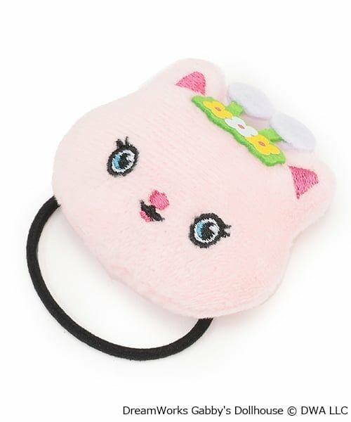 petit main / プティマイン ヘアゴム・シュシュ | 【ギャビー】フェイスヘアゴム（赤）