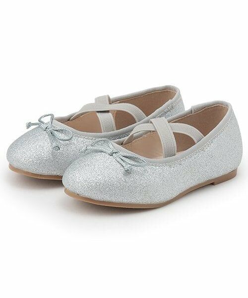 petit main / プティマイン パンプス | バレエシューズ（シルバー）